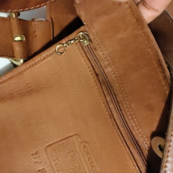 Vintage Coach XL Soho Carryall Weekender Shoulder Tote Bag 4082 British Tan - Picture 13 of 15